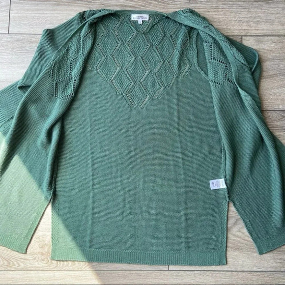 Northern Reflections Lightweight Aran Knit Open Front Cardigan - Picture 11 of 16